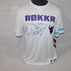 Call of Duty League Rokkr Minnesota Mens L White Pro Jersey Shirt New w Tag